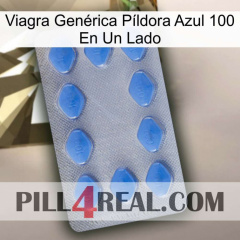 Viagra Genérica Píldora Azul 100 En Un Lado 21